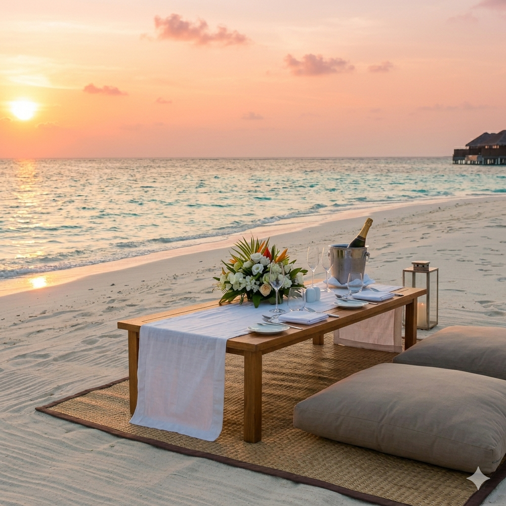 Luxury Honeymoon Paradise Maldives Tour Package